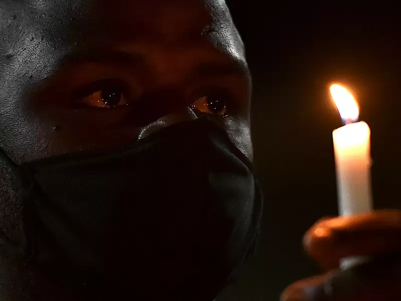 Población afro - protesta - referencial.