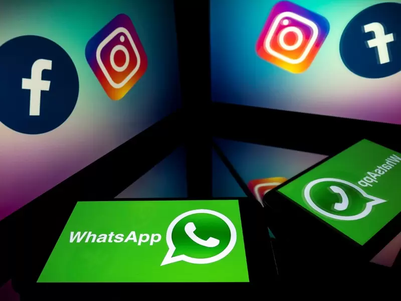 WhatsApp, Facebook e Instagram