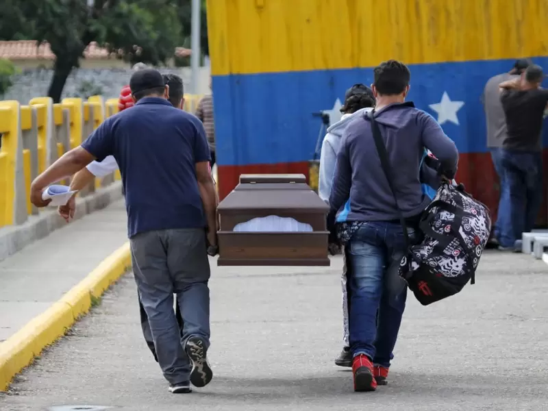 Frontera entre Colombia y Venezuela - Puente Simón Bolívar
