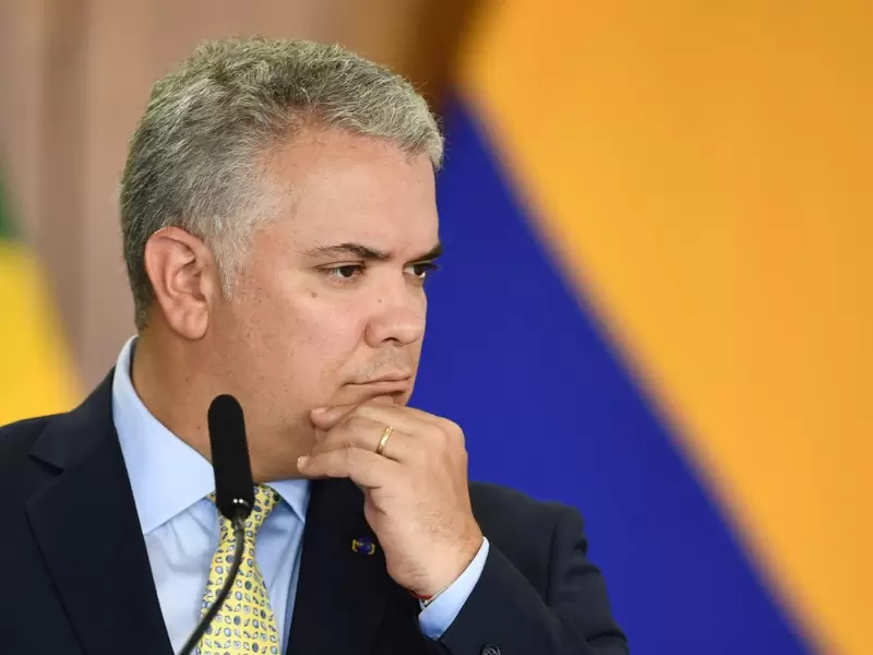 Presidente Iván Duque en su visita a Brasil