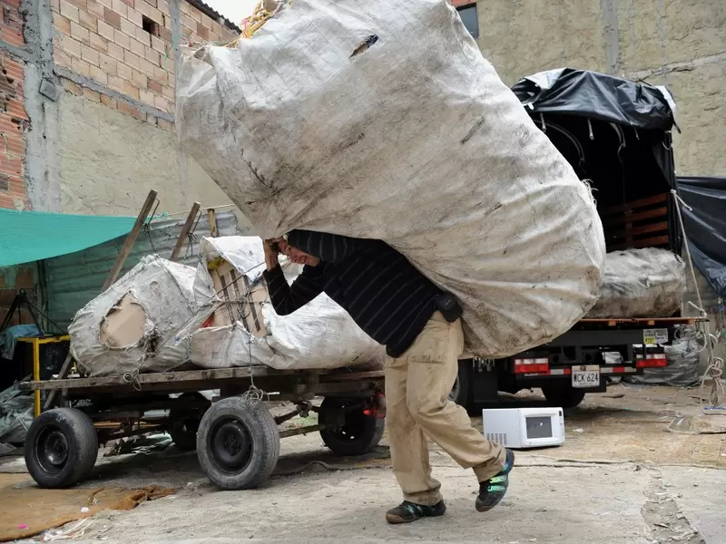 Reciclaje en Bogotá - referencial
