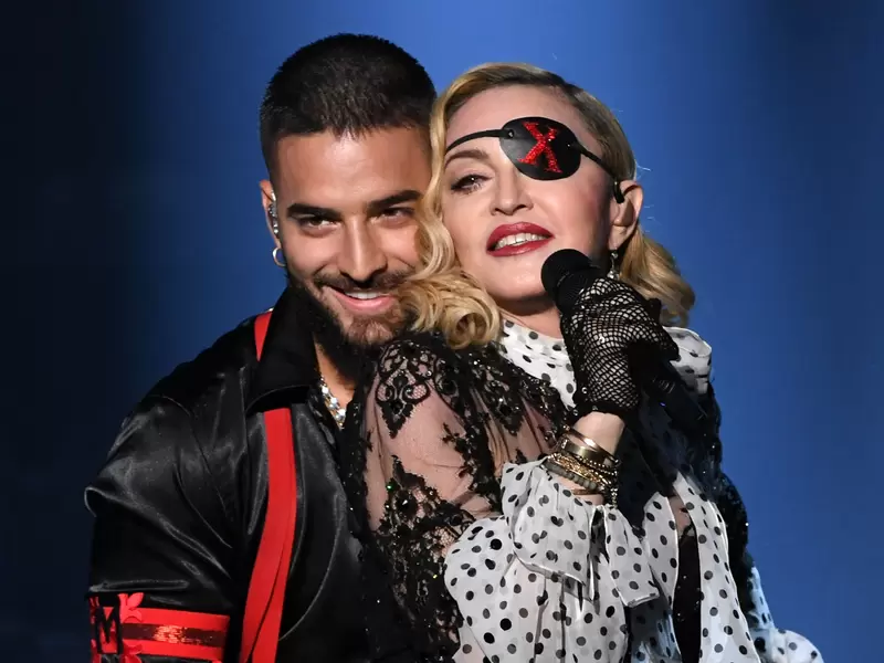 Madonna y Maluma