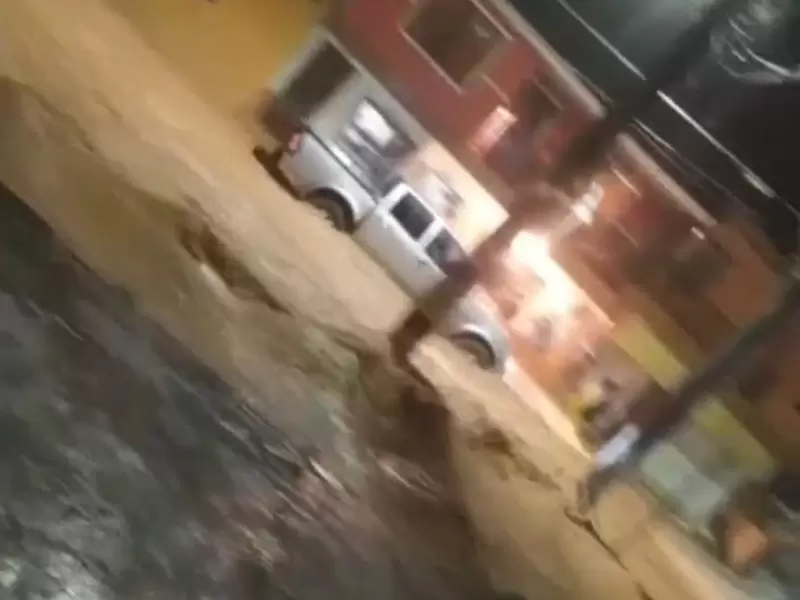 Inundaciones por las lluvias en Antioquia.