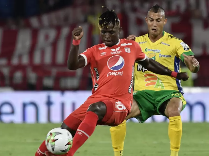 América de Cali vs Huila partido en octubre de 2021 América de Cali vs Huila partido en octubre de 2021