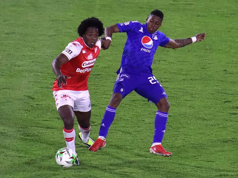 Millonarios vs Santa Fe, Liga Betplay 2021, fecha 14