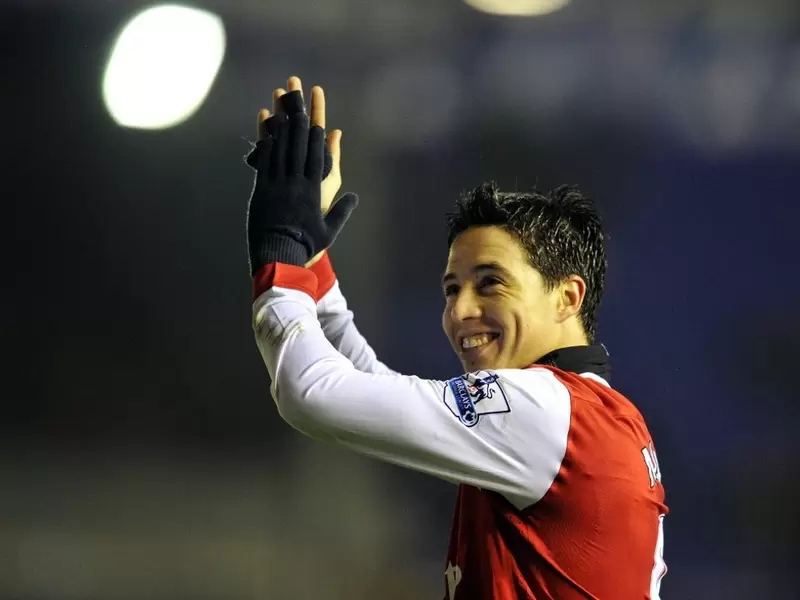 Samir Nasri, ex jugador del Arsenal Samir Nasri, ex jugador del Arsenal