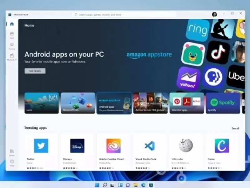 Aplicaciones Android en Windows 11
