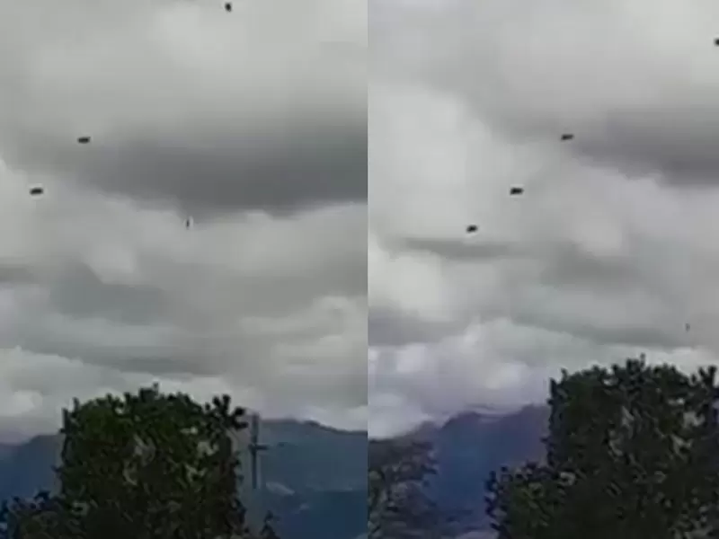 Caída de soldado en Tolemaida.