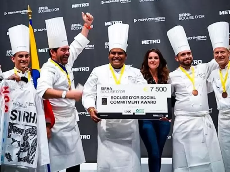 Carlos Pájaro, chef colombiano