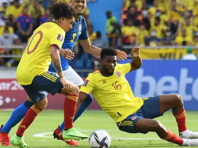 Colombia Vs Brasil, Eliminatorias
