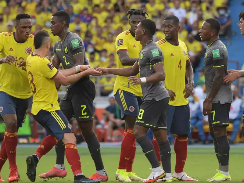 Colombia Vs Ecuador - Eliminatoria
