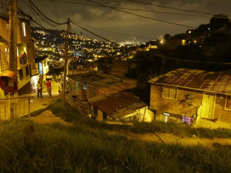 Un policía herido dejó balacera en fiesta en la comuna 13 de Medellín