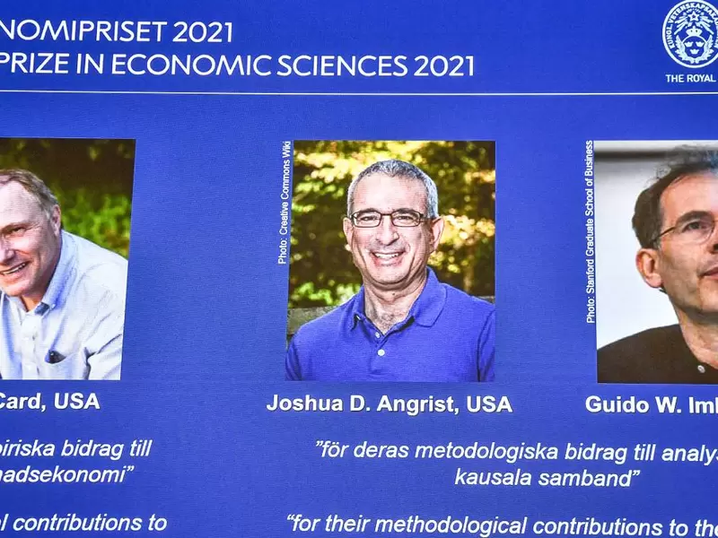 David Card, Joshua Angrist y Guido Imbens ganan Premio Nobel de Economía 2021