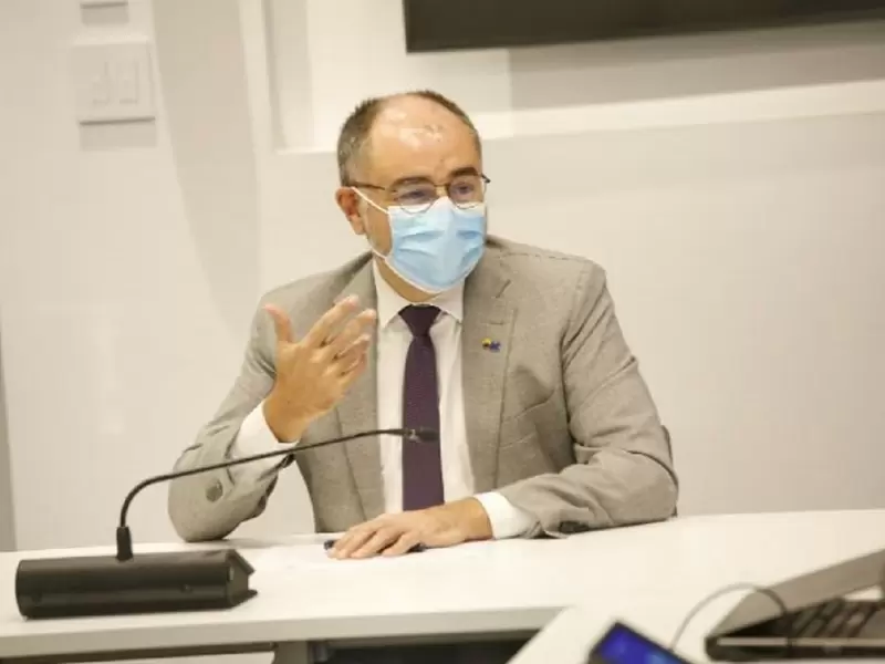 Embajador de la UE en Colombia, Gilles Bertrand