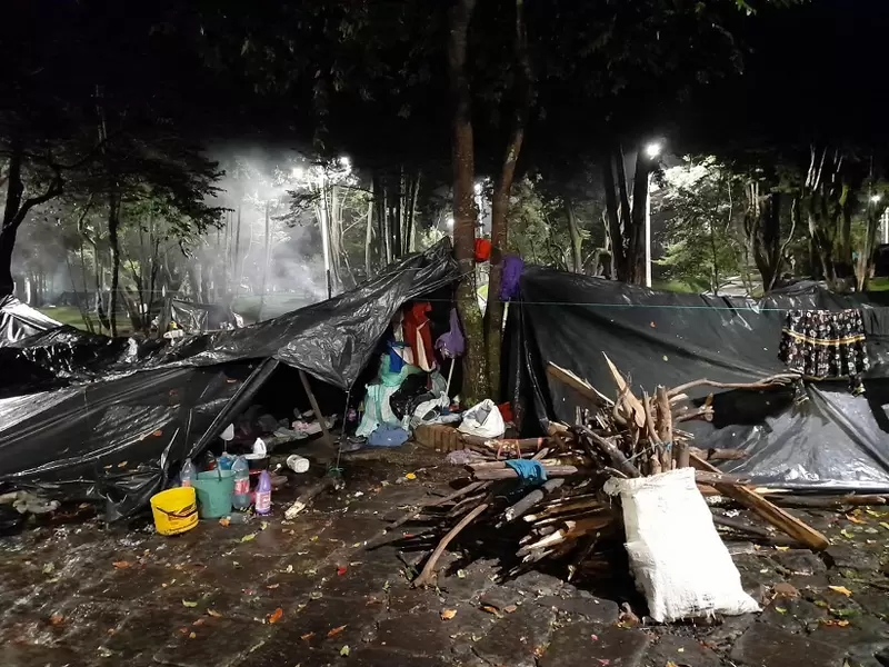 Afectados por las lluvias