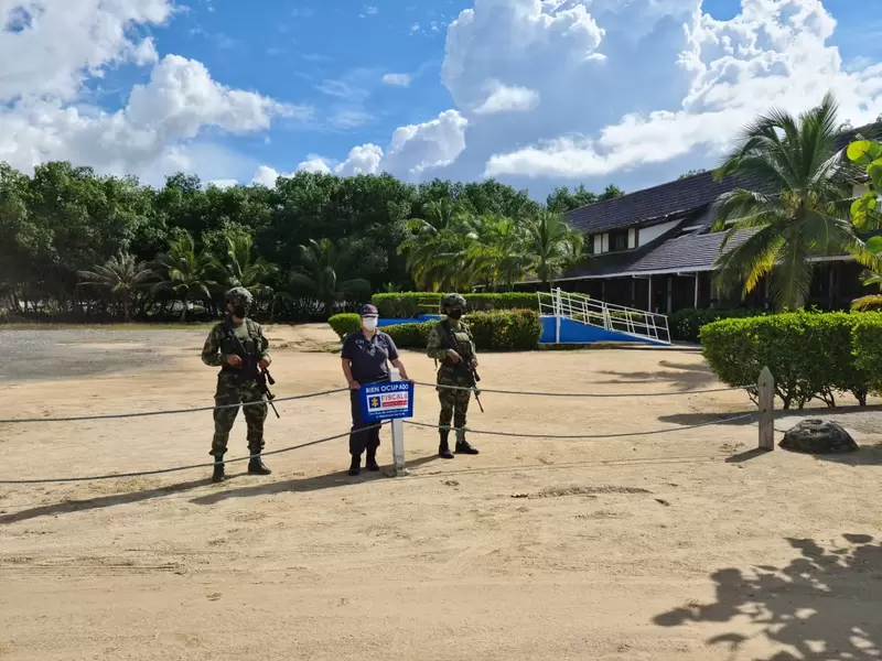 EL operativo se cumplió en San Antero