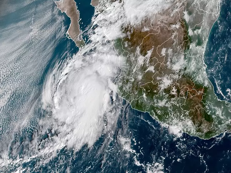 Huracán en México