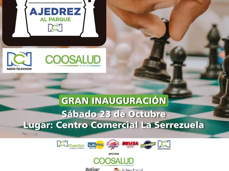 ¡Ajedrez al Parque RCN - Coosalud vuelve a la presencialidad!