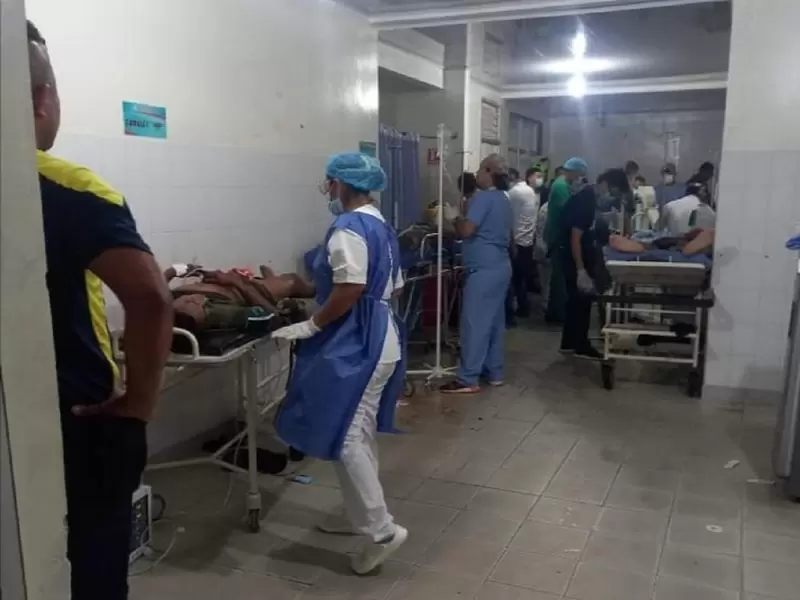 Atención soldados heridos en Inírida