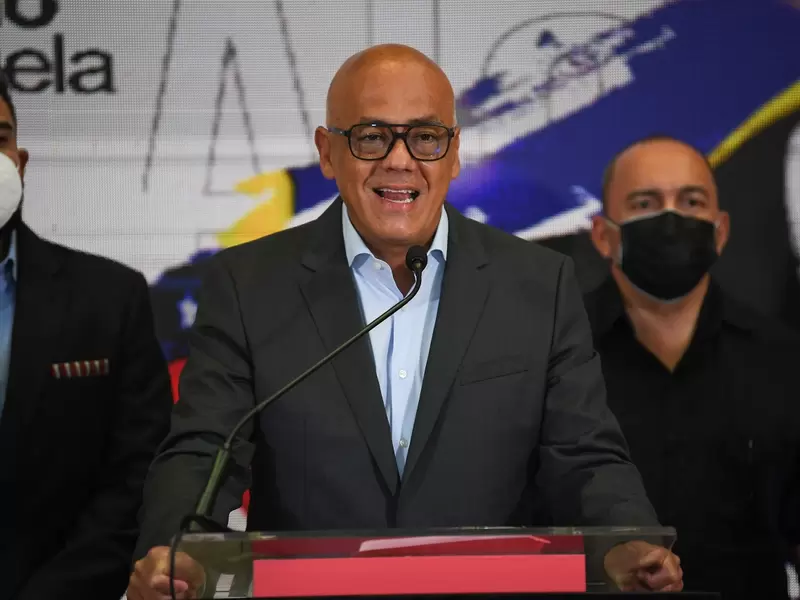 Jorge Rodríguez, presidente del parlamento venezolano