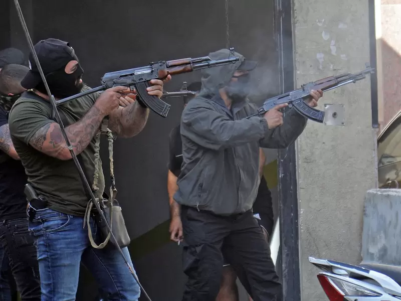 Ataque de francotiradores en el Líbano