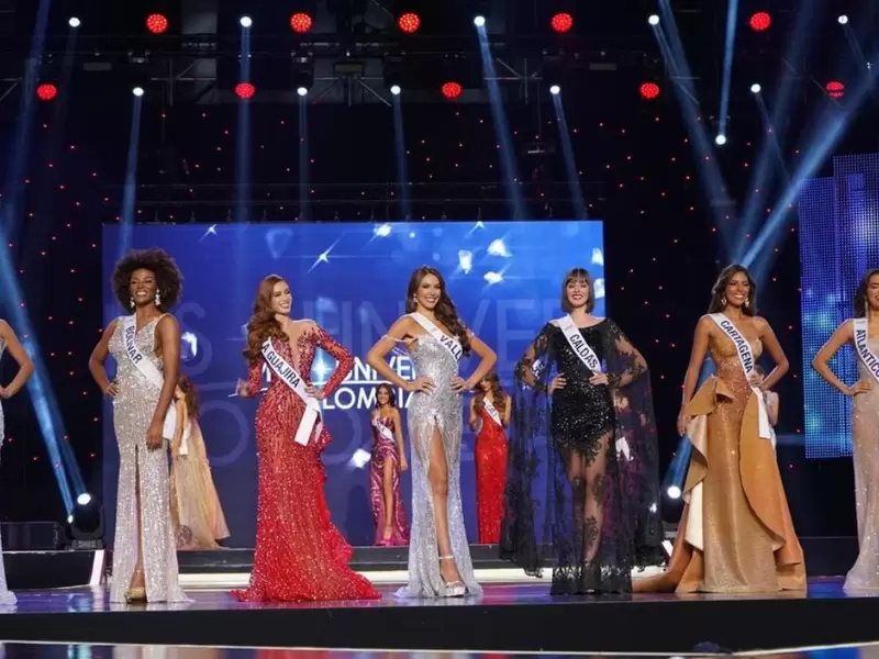 Siete finalistas de Miss Universe Colombia 2021
