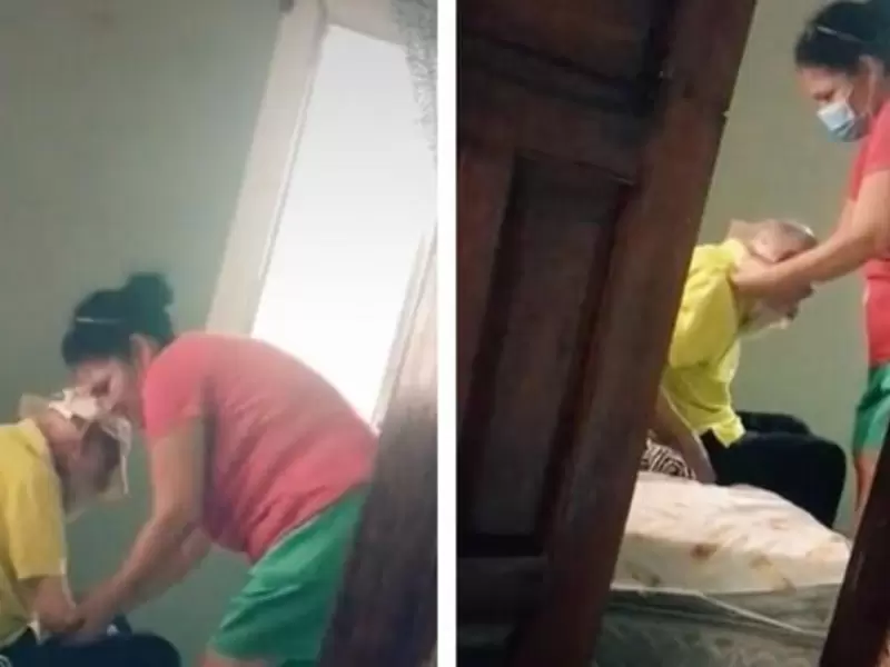 Mujer cuida de su exsuegro enfermo a pesar de que su exesposo la cambió por otra Mujer cuida de su exsuegro enfermo a pesar de que su exesposo la cambió por otra