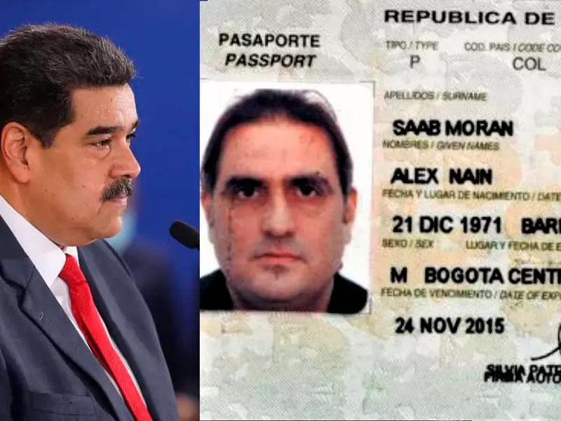 Nicolás Maduro y Alex Saab