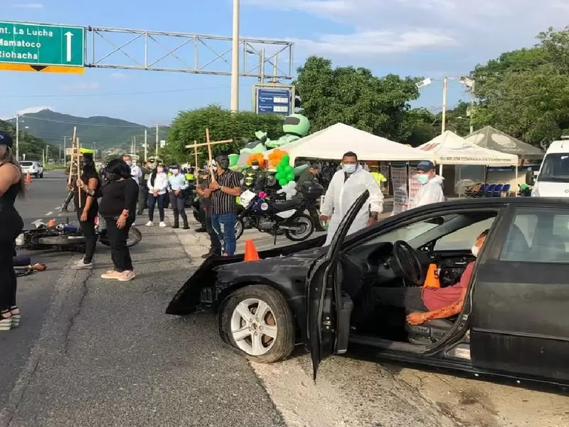 Novedosa campaña de prevención vial