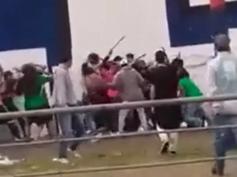Enfrentamiento ente barras en Itagüí