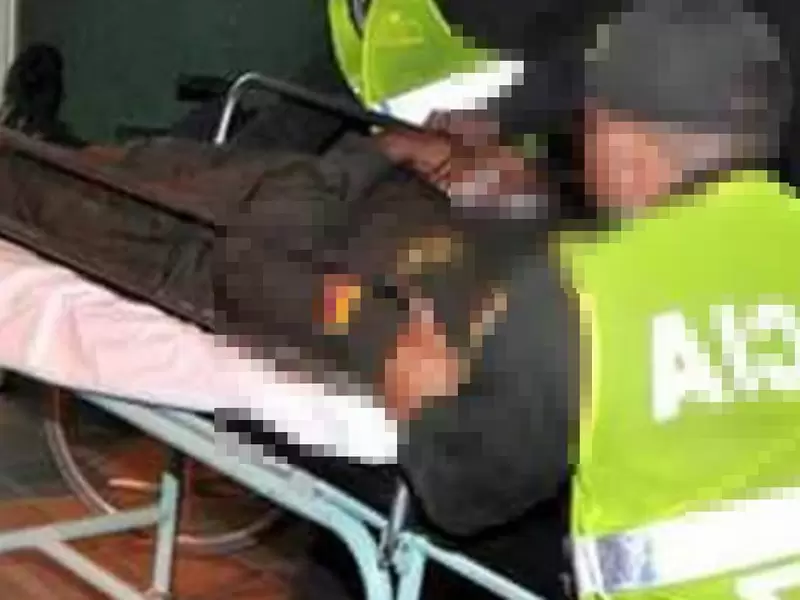 policia herido