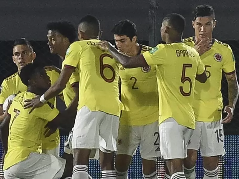 Selección Colombia, amonestados Eliminatoria