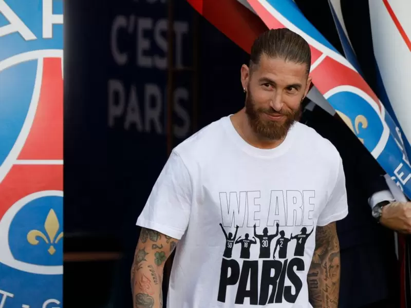 Sergio Ramos, jugador del PSG