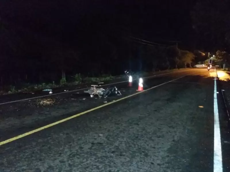 Accidente en la zona norte de Cartagena