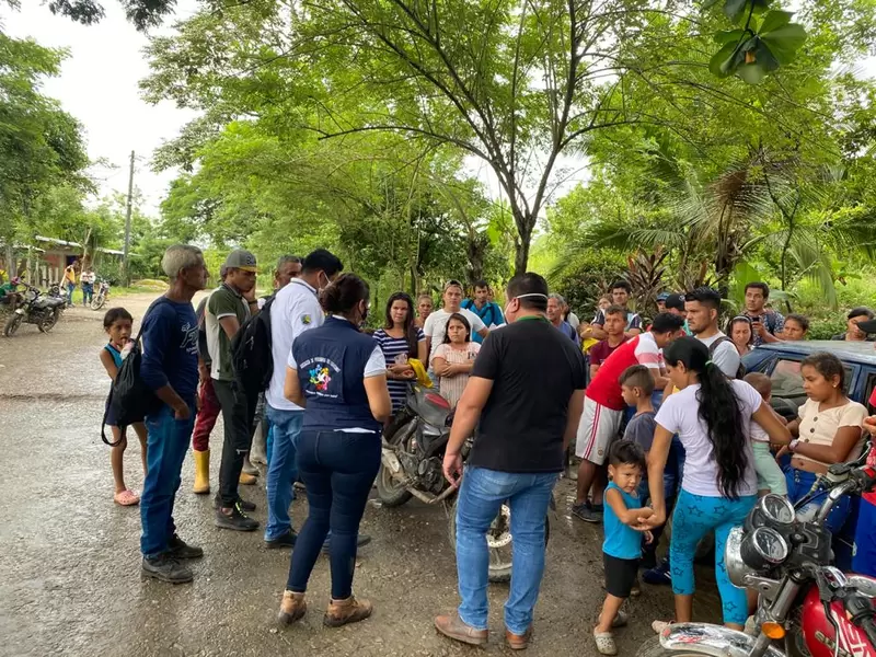 Víctimas de la violencia en el Catatumbo