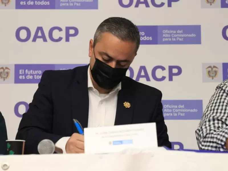 Alto Comisionado para la Paz, Juan Camilo Restrepo Gómez.