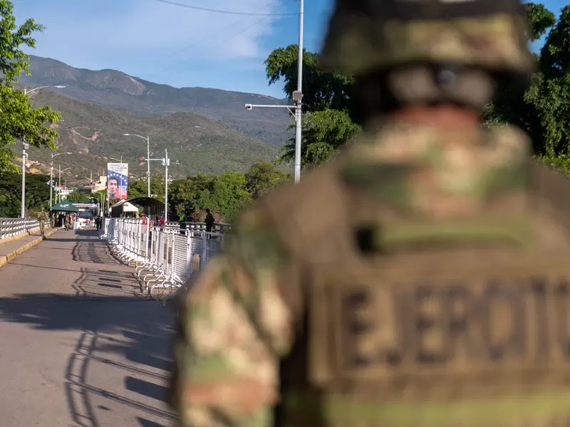 Ejército en la frontera con VENEZUELA