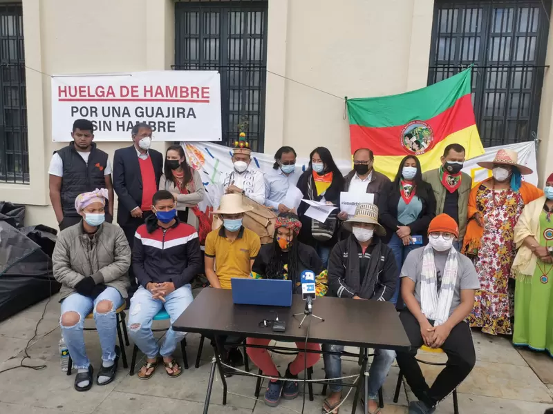 Jóvenes de la Guajira en Huelga