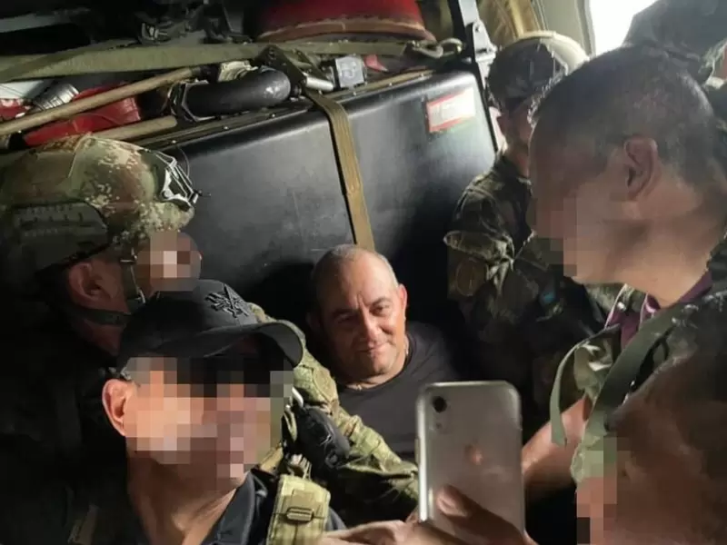 'Otoniel', el máximo cabecilla del Clan del Golfo fue capturado en Necoclí, Antioquia.