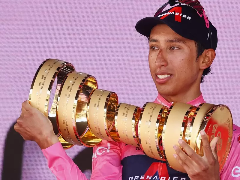 Egan Bernal 2021, campeón de Italia