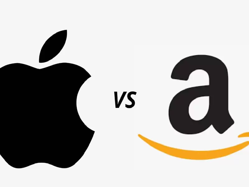 Apple y Amazon en competencia Apple y Amazon