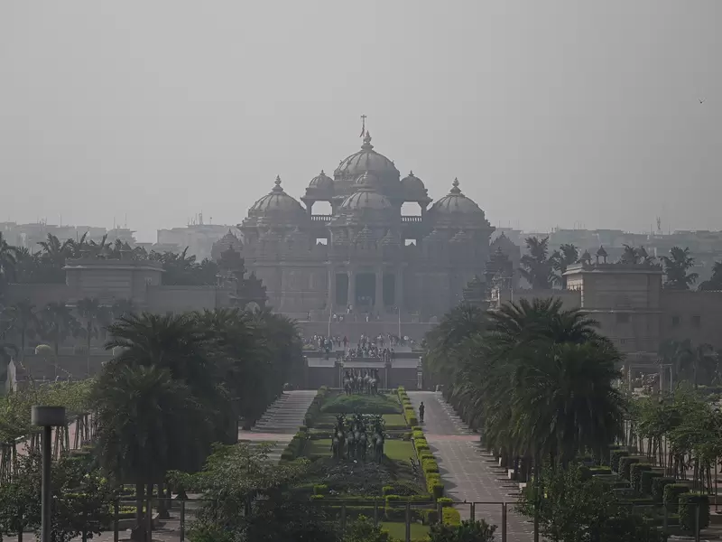 Contaminación en Nueva Delhi
