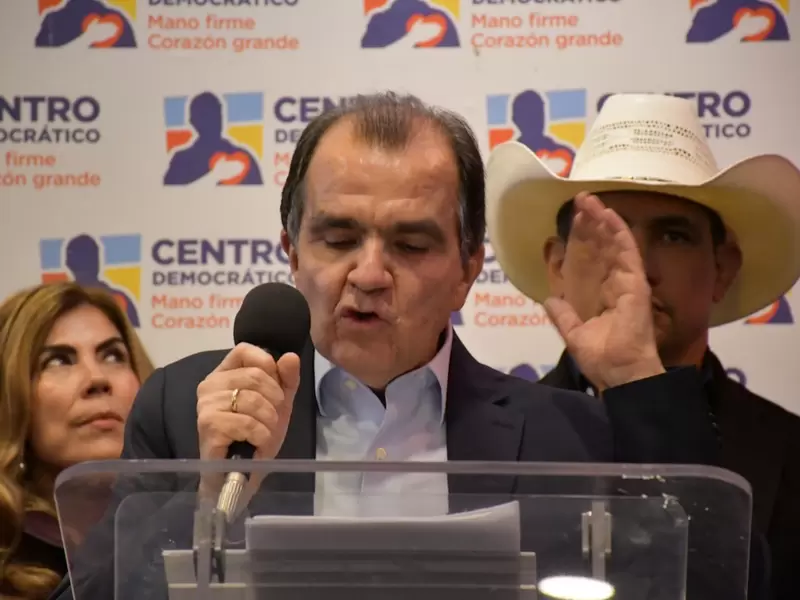 Óscar Iván Zuluaga, candidato del Centro Democrático