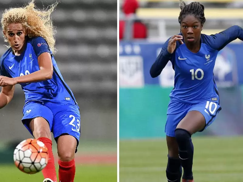 Kheira Hamraoui y Aminata Diallo