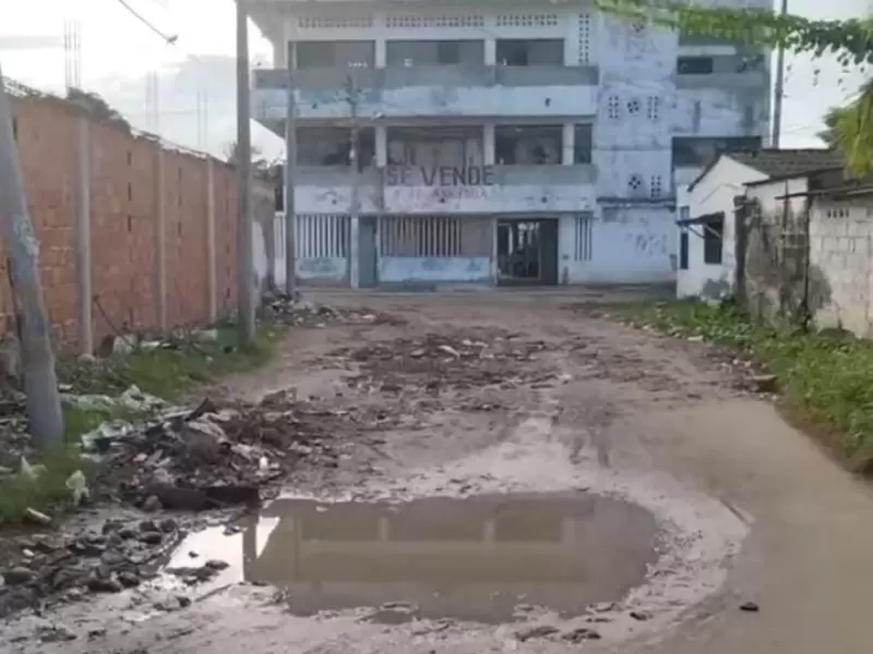 Hotel donde funcionaría el colegio