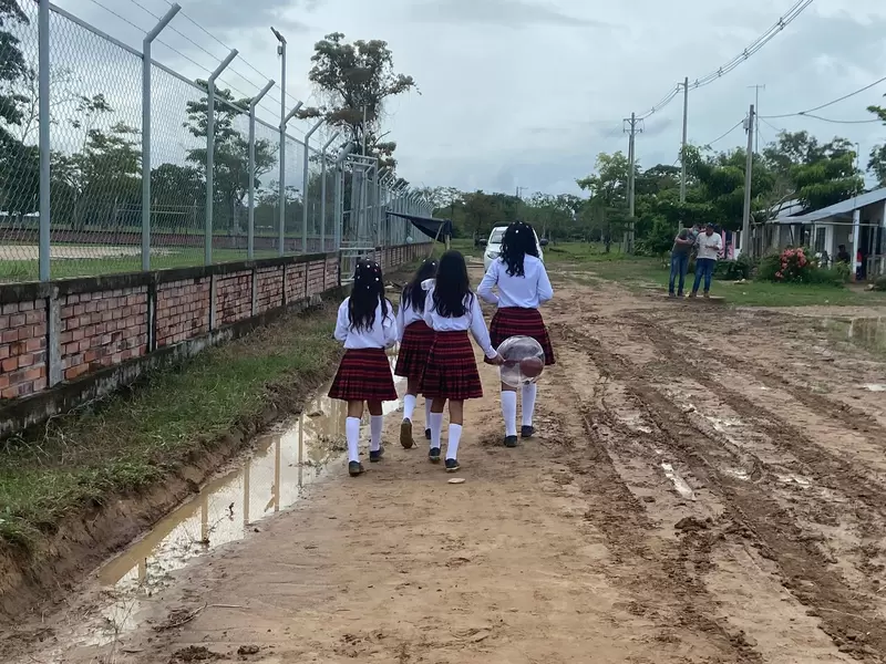 Corregimiento de Puerto Lleras en Saravena, Arauca.
