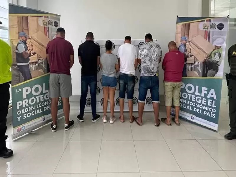 Seis personas capturadas en la frontera