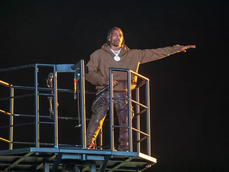 Travis Scott en Astroworld Festival