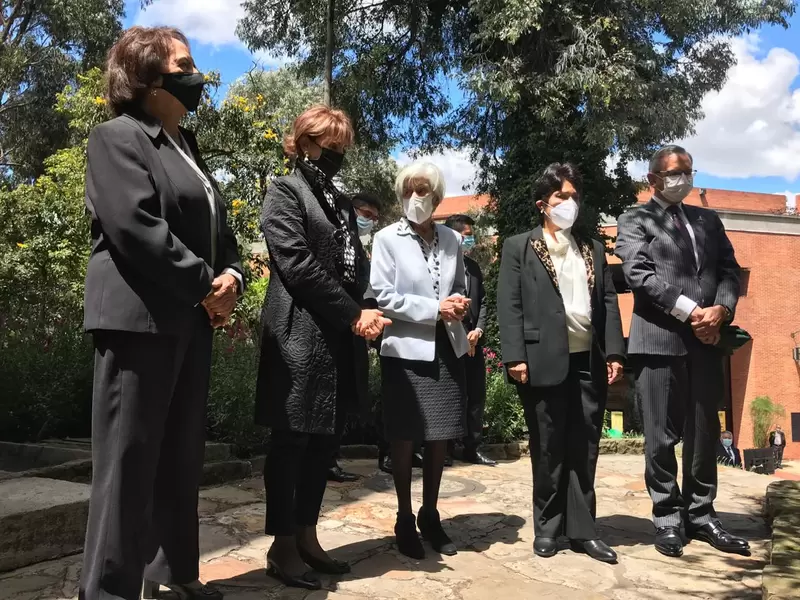 Esposas de los magistrados fallecidos en el Palacio de Justicia