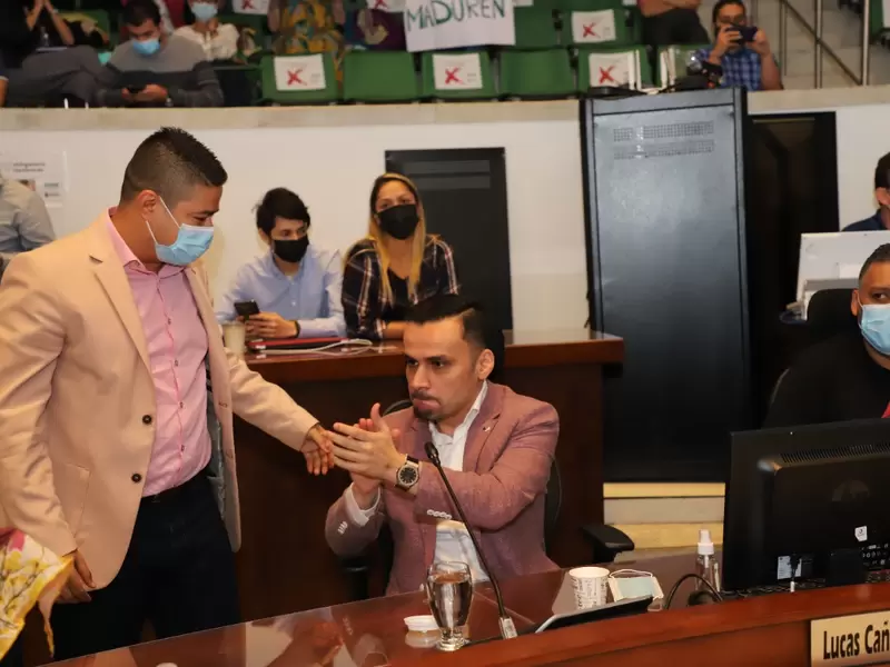 Concejal de Medellín, Lucas Cañas. Concejal de Medellín, Lucas Cañas.